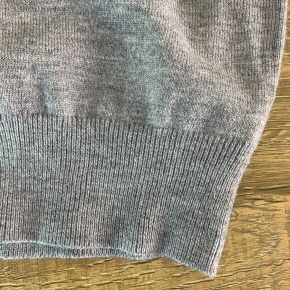 Wayf Heather Gray Open-Back Sweater - Picture 9 of 12